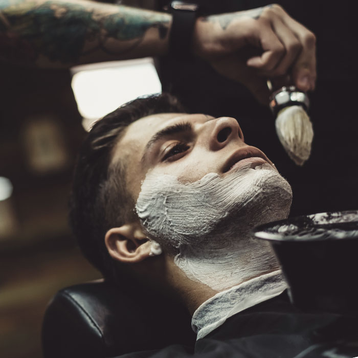 shaving and hot shaves